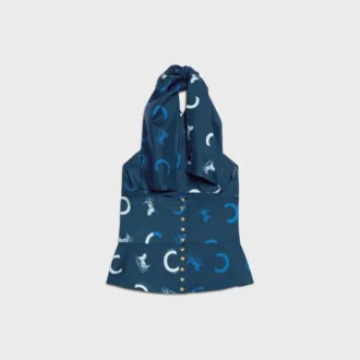 Haut en twill de soie