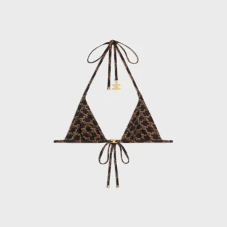 Haut triangle Triomphe en jersey Monogram mat
