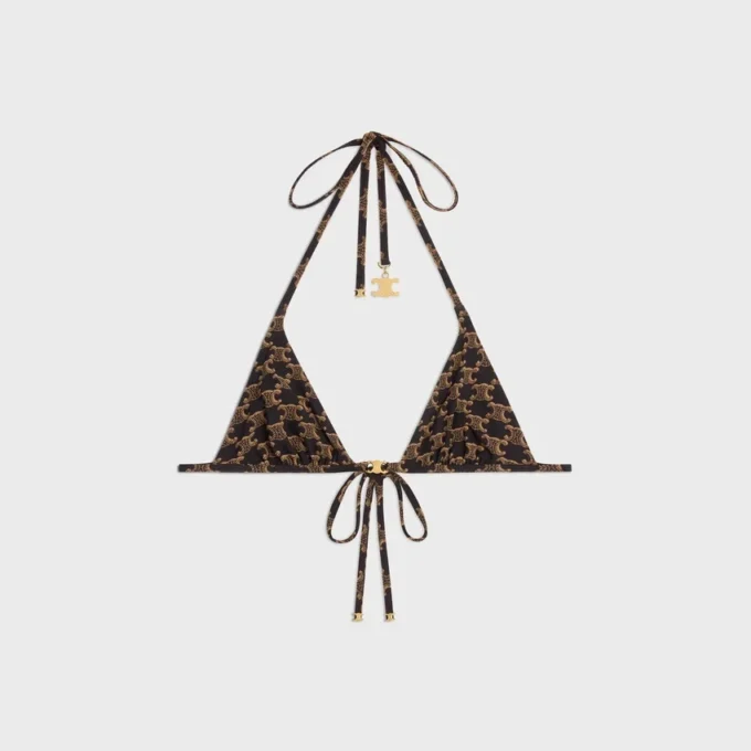 Haut triangle Triomphe en jersey Monogram mat