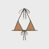 Haut triangle Triomphe en jersey Monogram mat