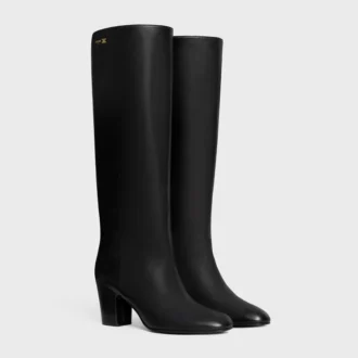 Iconic – Bottes hautes en cuir de veau