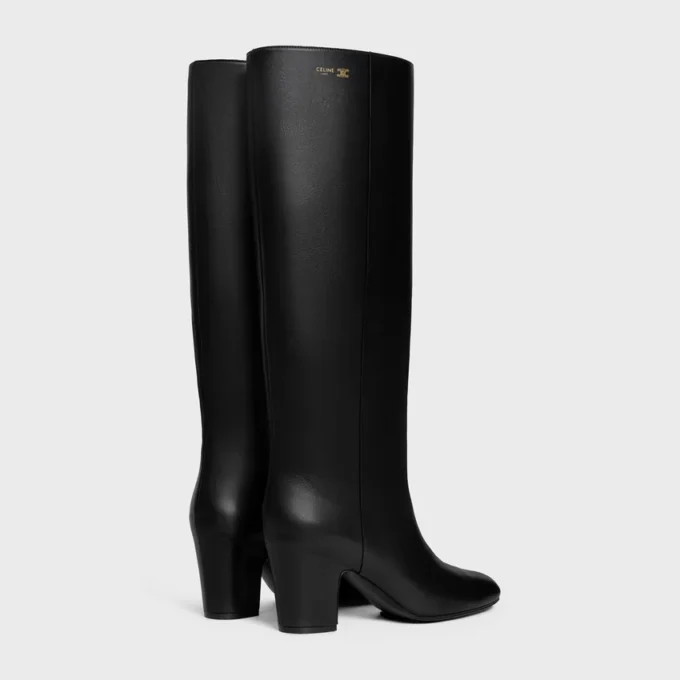 Iconic – Bottes hautes en cuir de veau
