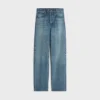 Jean boyfriend 001 en denim de coton Jean boyfriend 001 en denim de coton