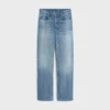 Jean boyfriend 001 en denim de coton Jean boyfriend 001 en denim de coton