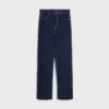 Jean boyfriend 001 en denim de coton Jean boyfriend 001 en denim de coton