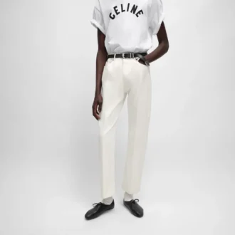 Jean boyfriend 001 en denim de coton