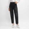 Jean boyfriend 001 en denim de coton Jean boyfriend 001 en denim de coton