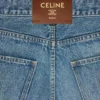 Jean boyfriend 001 en denim de coton Jean boyfriend 001 en denim de coton