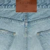 Jean boyfriend 001 en denim de coton Jean boyfriend 001 en denim de coton