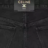 Jean boyfriend 001 en denim de coton Jean boyfriend 001 en denim de coton