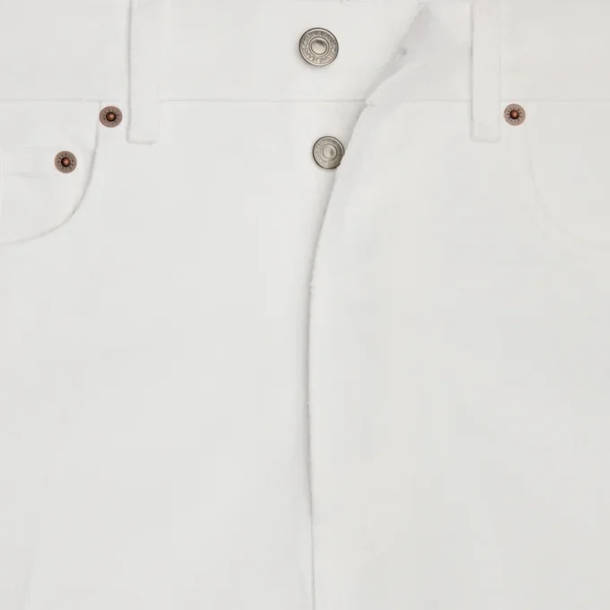 Jean boyfriend 001 en denim de coton Jean boyfriend 001 en denim de coton