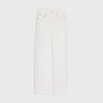 Jean boyfriend 001 en sergé de coton épais