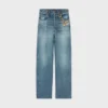 Jean boyfriend 002 en denim de coton
