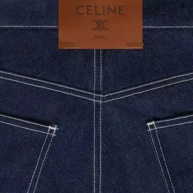 Jean boyfriend 002 en denim indigo léger