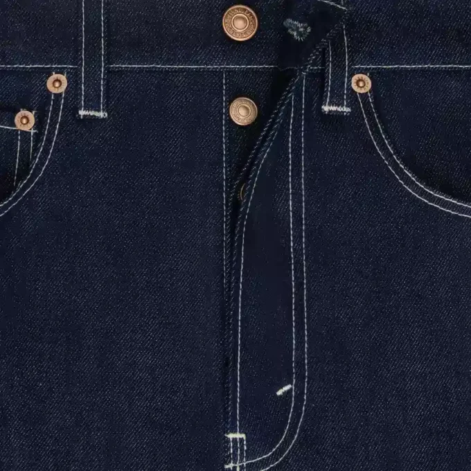 Jean boyfriend 002 en denim indigo léger