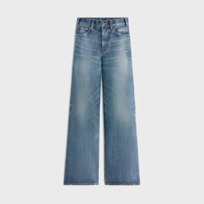 Jean de surf évasé en denim Union Wash