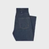 Jean Jane en denim délavé brut