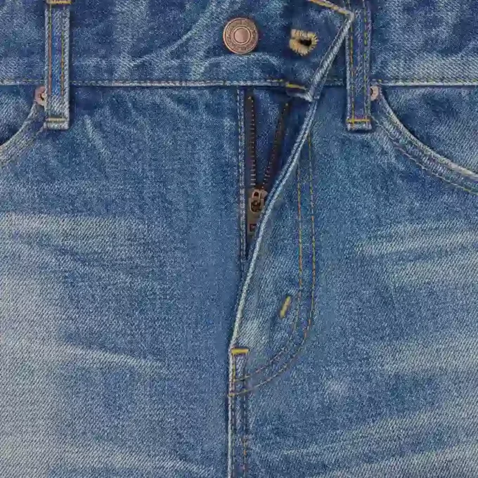 Jean Jolene en denim de coton