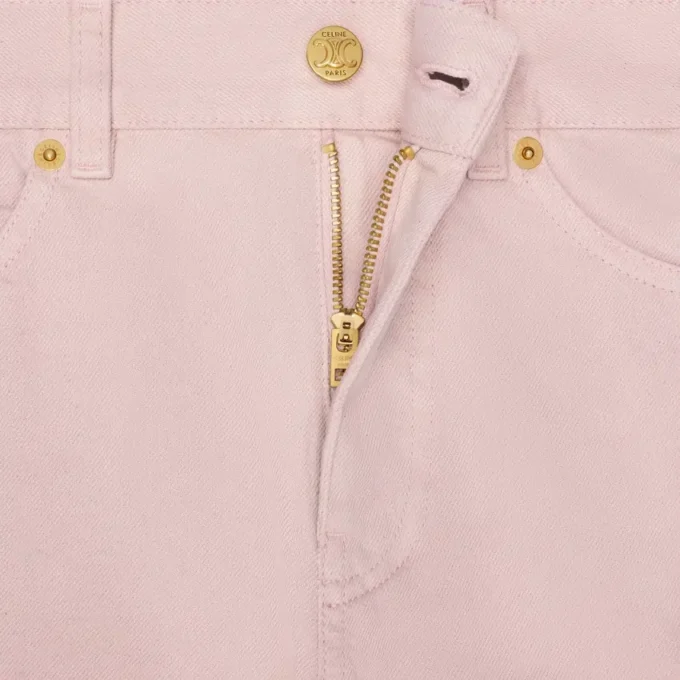 Jean Jolene en denim délavé Rosewater Stone