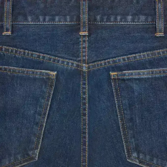 Jean Kurt en denim indigo délavé foncé Jean Kurt en denim indigo délavé foncé