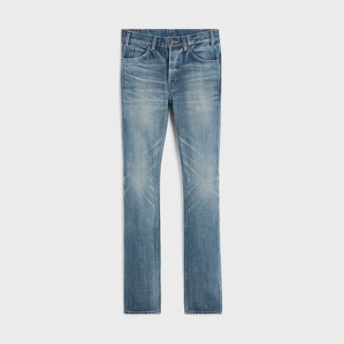 Jean Lou en denim de coton