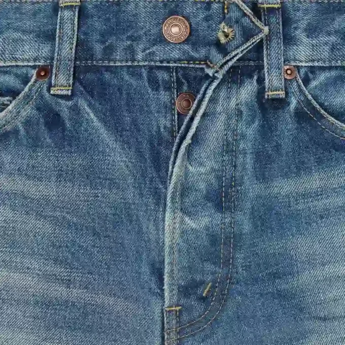 Jean Lou en denim de coton