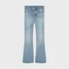 Jean Marco en denim délavé bleu acier