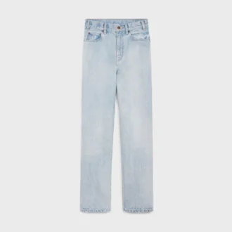 Jean Margaret en denim délavé Anglais