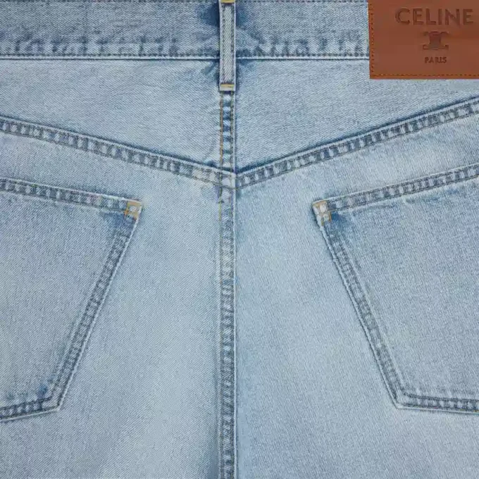 Jean Max en denim de coton Jean Max en denim de coton