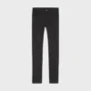 Jean skinny en denim noir pur vintage