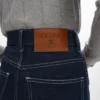 Jean évasé 003 en denim indigo léger