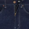 Jean évasé 003 en denim indigo léger