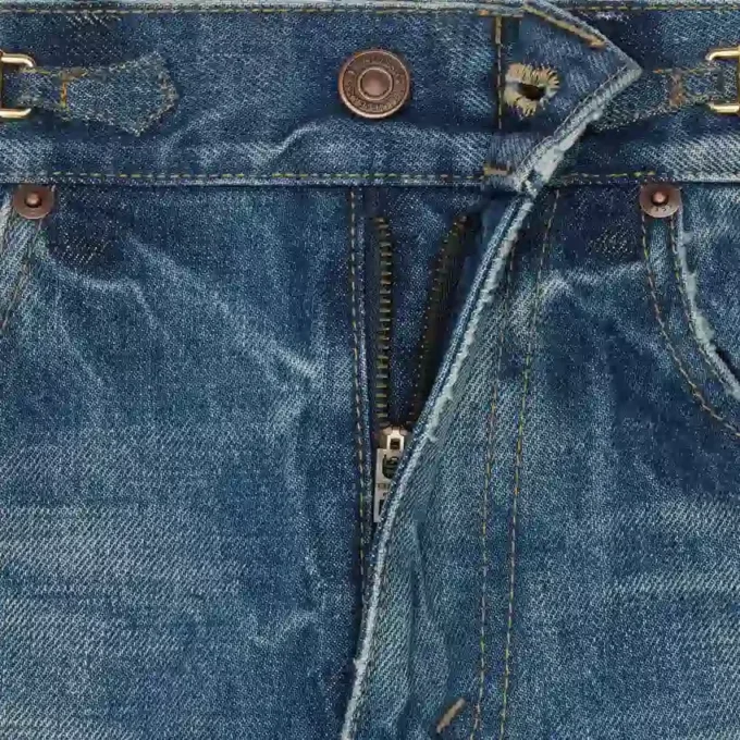 Jean évasé Jane en denim délavé Union