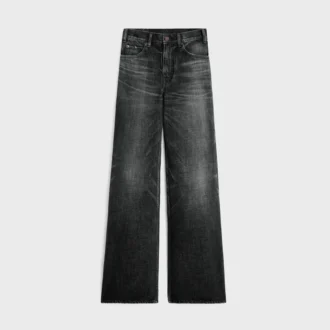 Jean évasé Surf en denim Black Ice Rinse