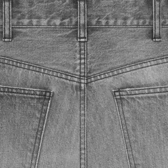 Jean Wesley en denim de coton