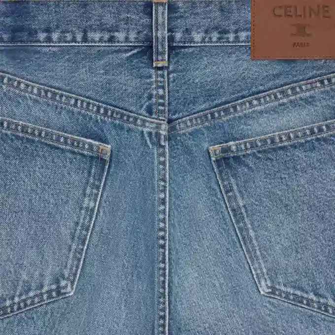 Jean Wesley en denim de coton Jean Wesley en denim de coton