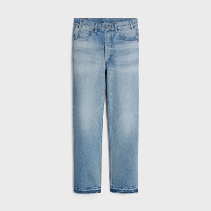 Jean Wesley en denim délavé Pismo