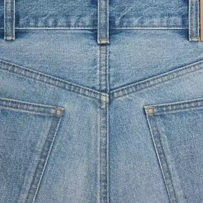 Jean Wesley en denim délavé Pismo