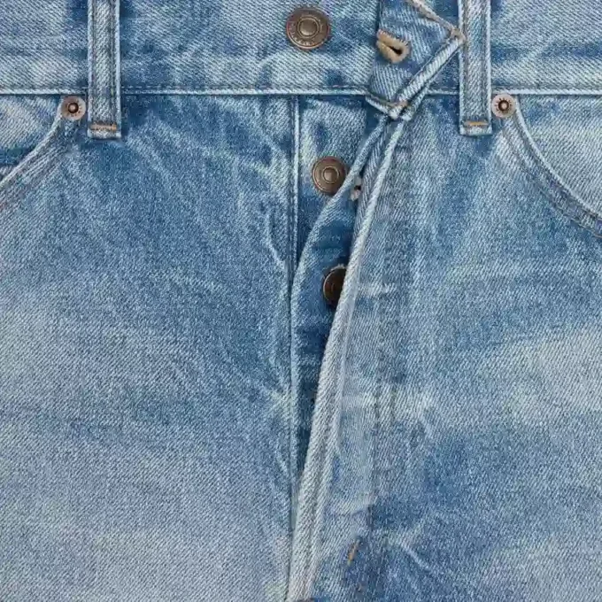 Jean Wesley en denim délavé Pismo