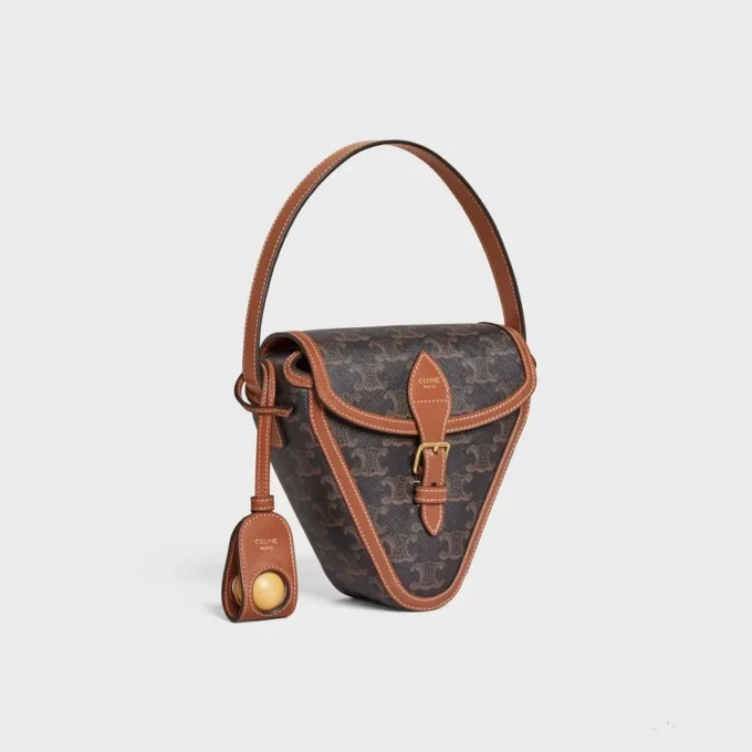 Jeu de pétanque CELINE en Triomphe Canvas et cuir de veau