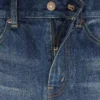 Jupe midi en denim délavé Dark Union