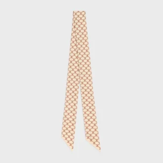 Lavallière en mini-twill de soie Triomphe