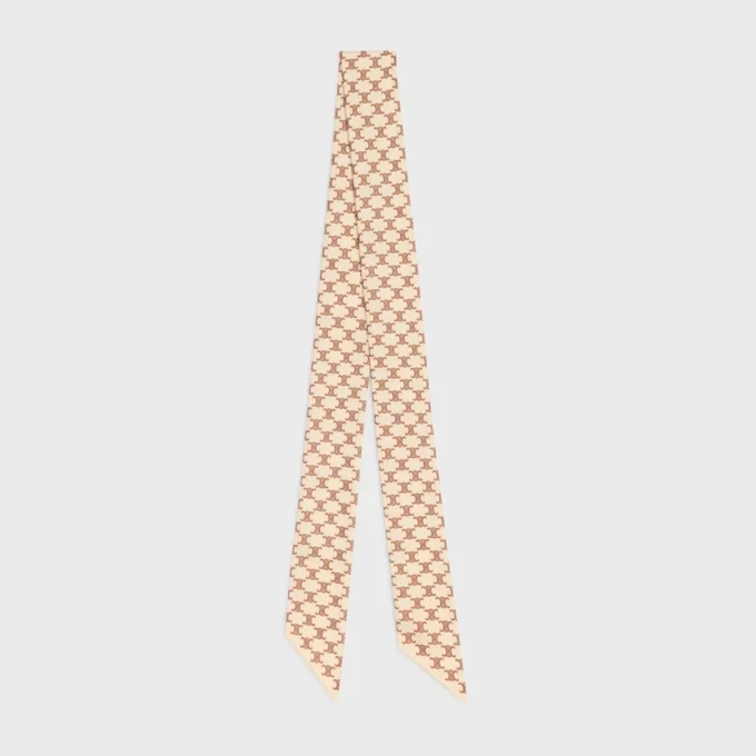 Lavallière en mini-twill de soie Triomphe