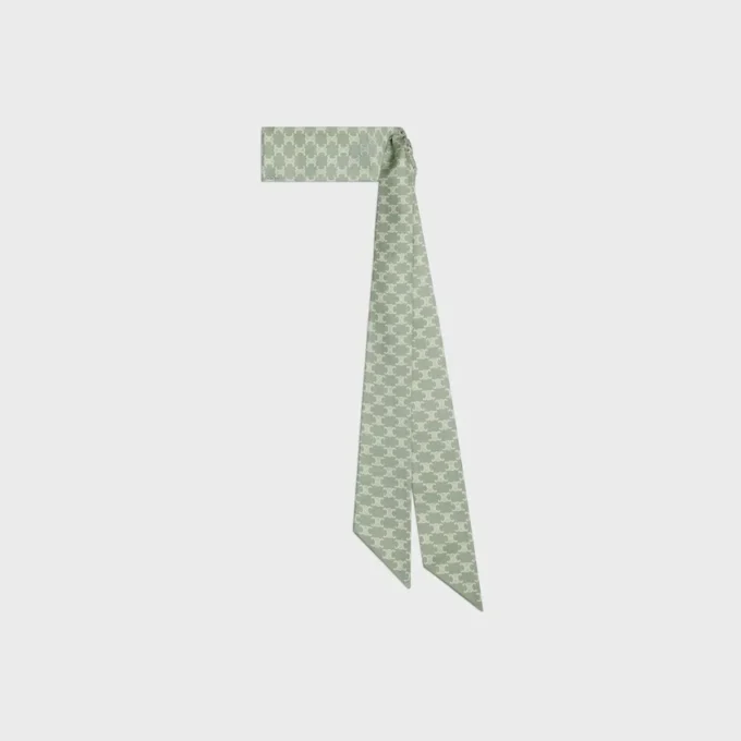 Lavallière en mini-twill de soie Triomphe