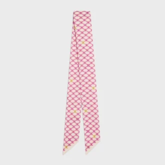 Lavallière en twill de soie