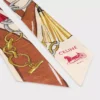 Lavallière en twill de soie
