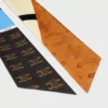 Lavallière en twill de soie