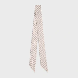 Lavallière en twill de soie Triomphe