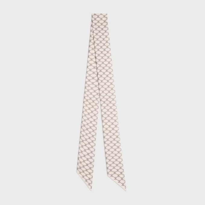 Lavallière en twill de soie Triomphe
