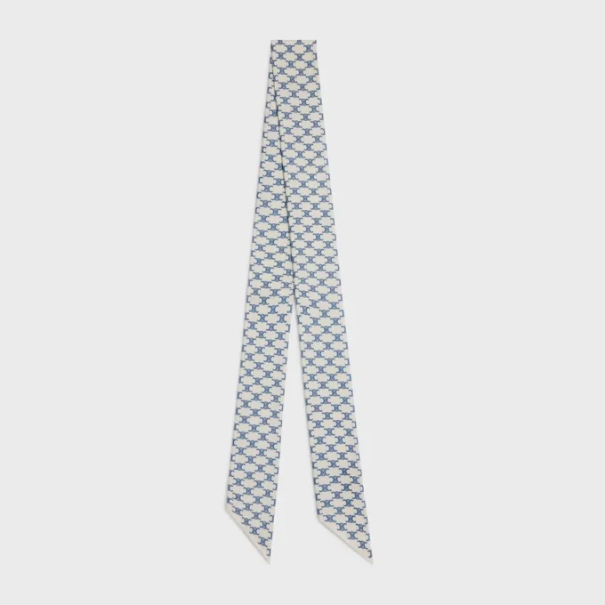 Lavallière en twill de soie Triomphe
